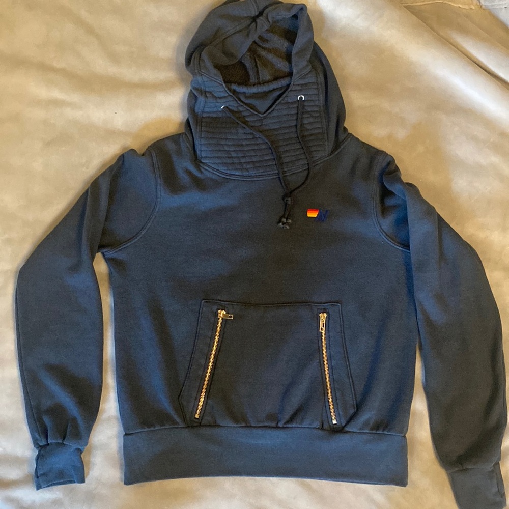 Aviator Nation Ninja Hoodie Blue